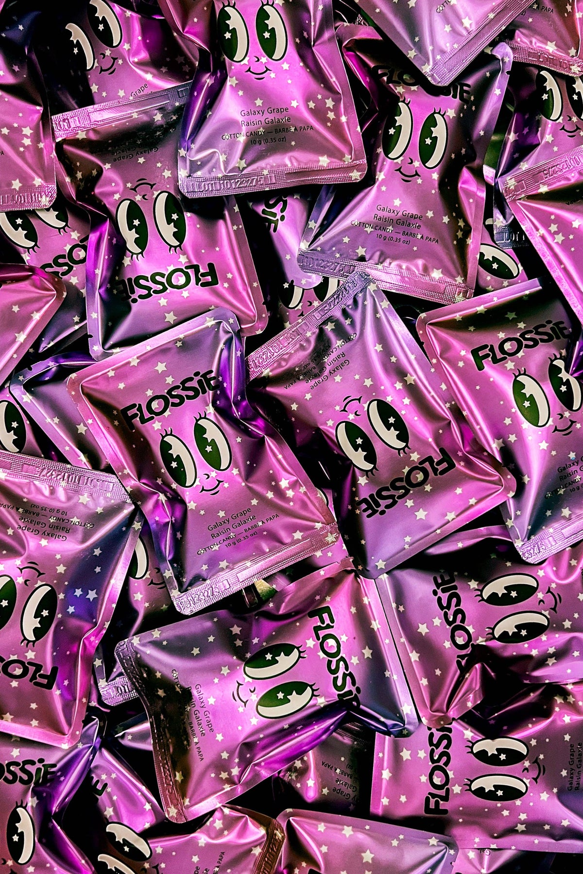 Barbe à papa Galaxy Grape