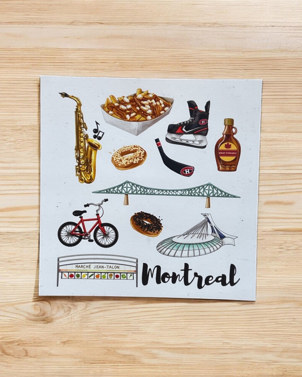 Magnet Montreal emblems LB