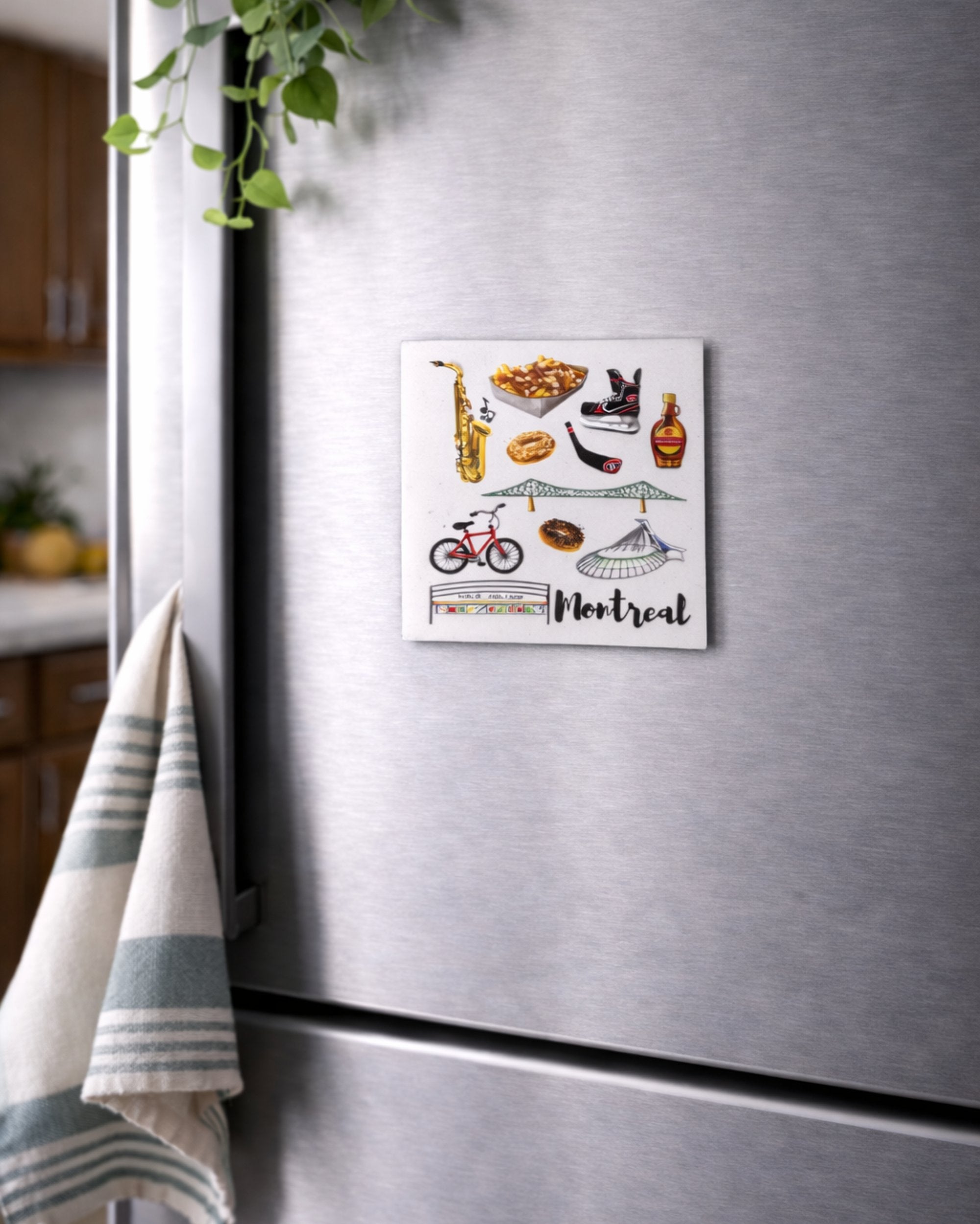 Magnet Montreal emblems LB