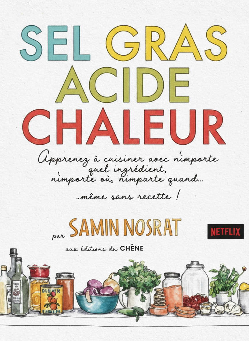 Sel, gras, acide, chaleur - Samin Nosrat - a Paraitre