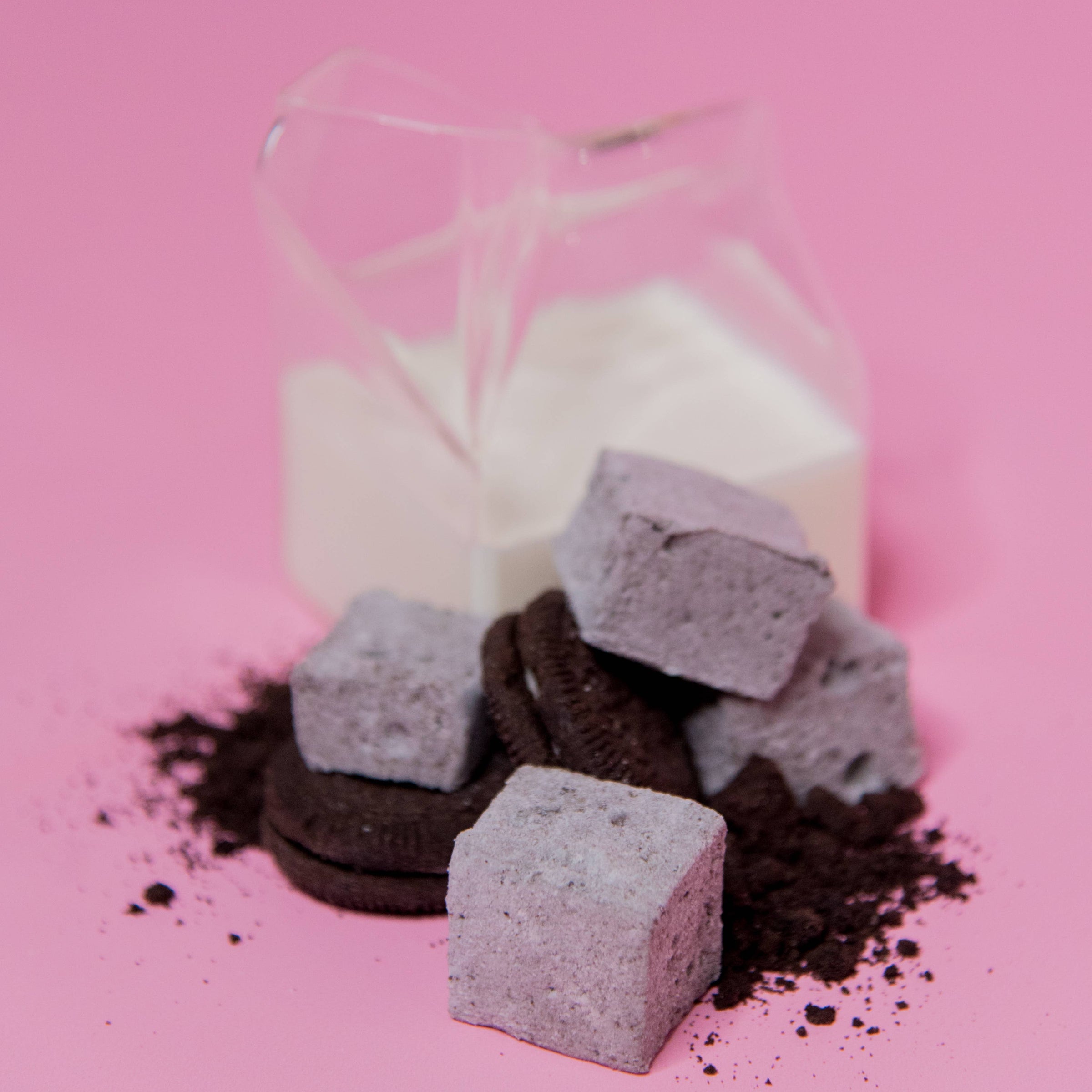 Guimauves Cookies and Cream sans gluten, sans noix ni colorants