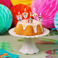 Bougies d'anniversaire en forme d'animaux | Bougies pour gâteau |