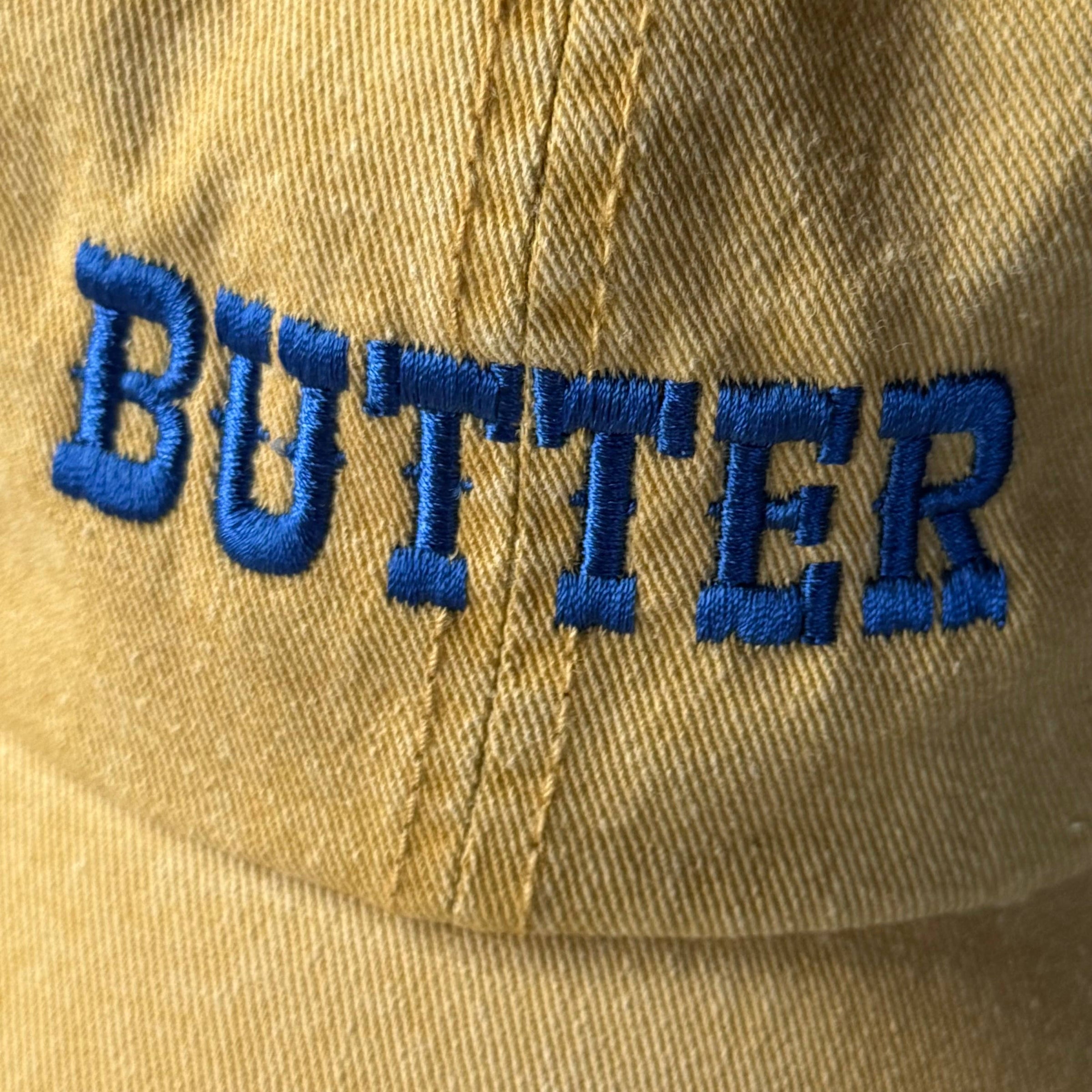 Casquette dad hat jaune beurre pour chefs, amateurs de cuisine et boulangerie: Jaune beurre pastel