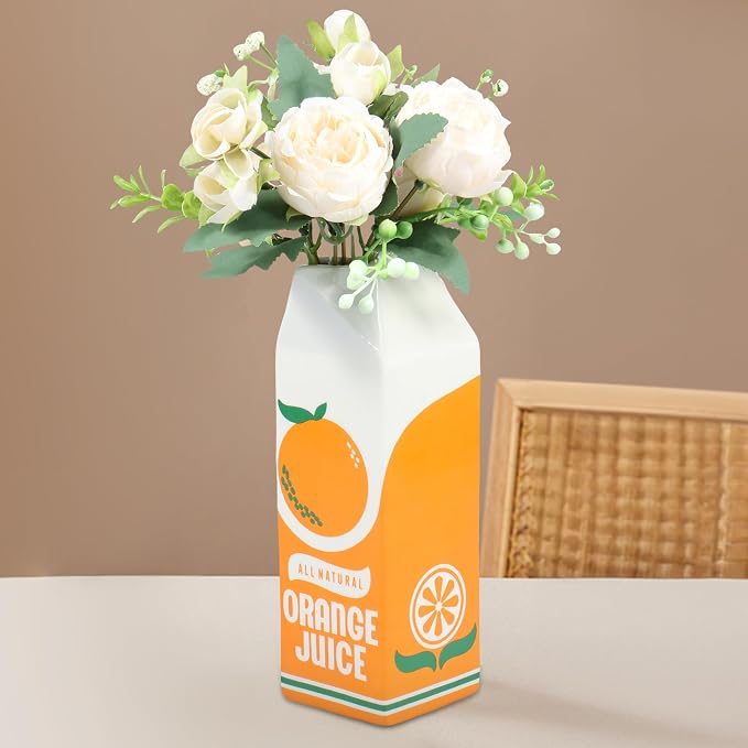 Vase en céramique - Orange Juice