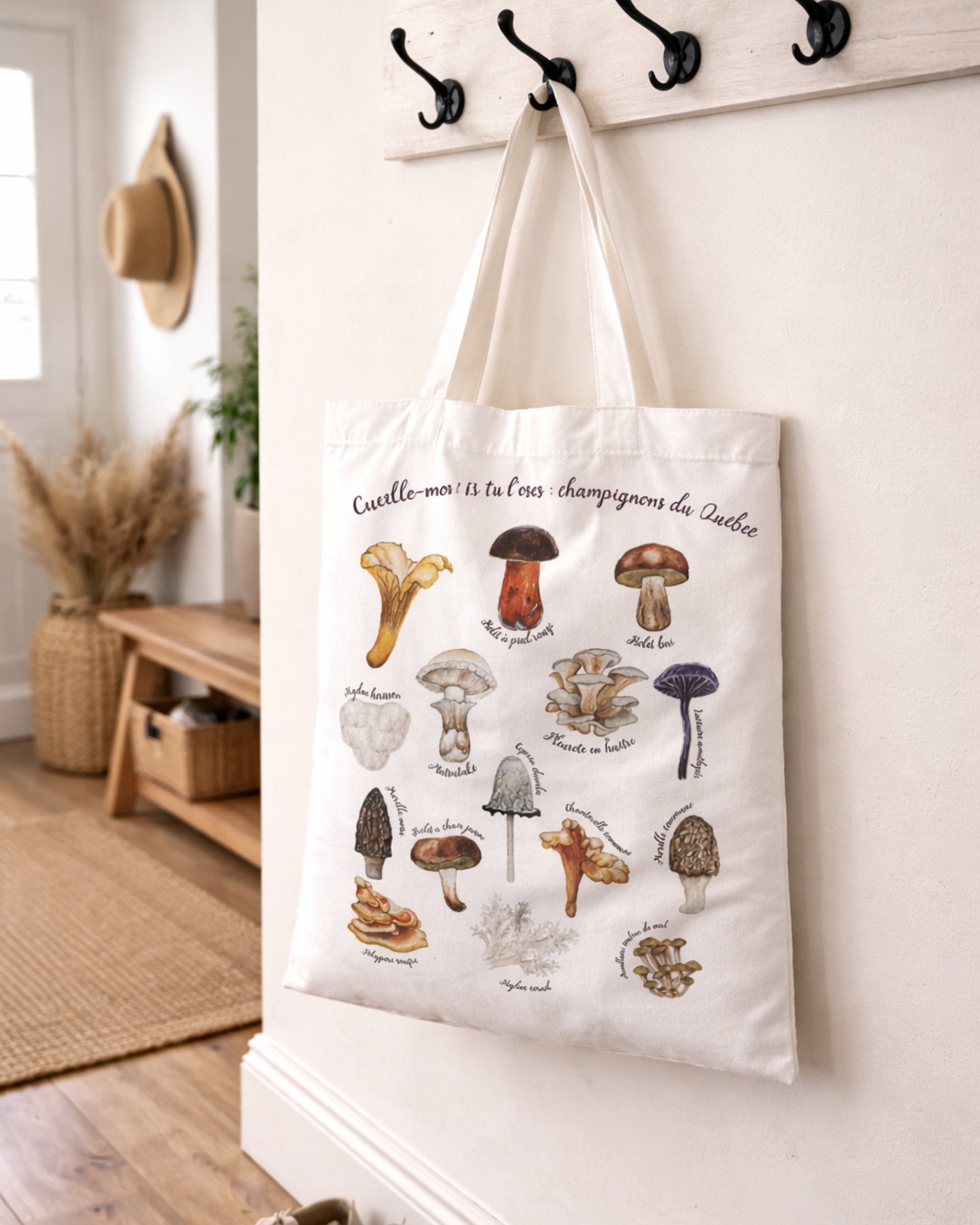 Reusable tote bag "Squirrel Poutine" - LB