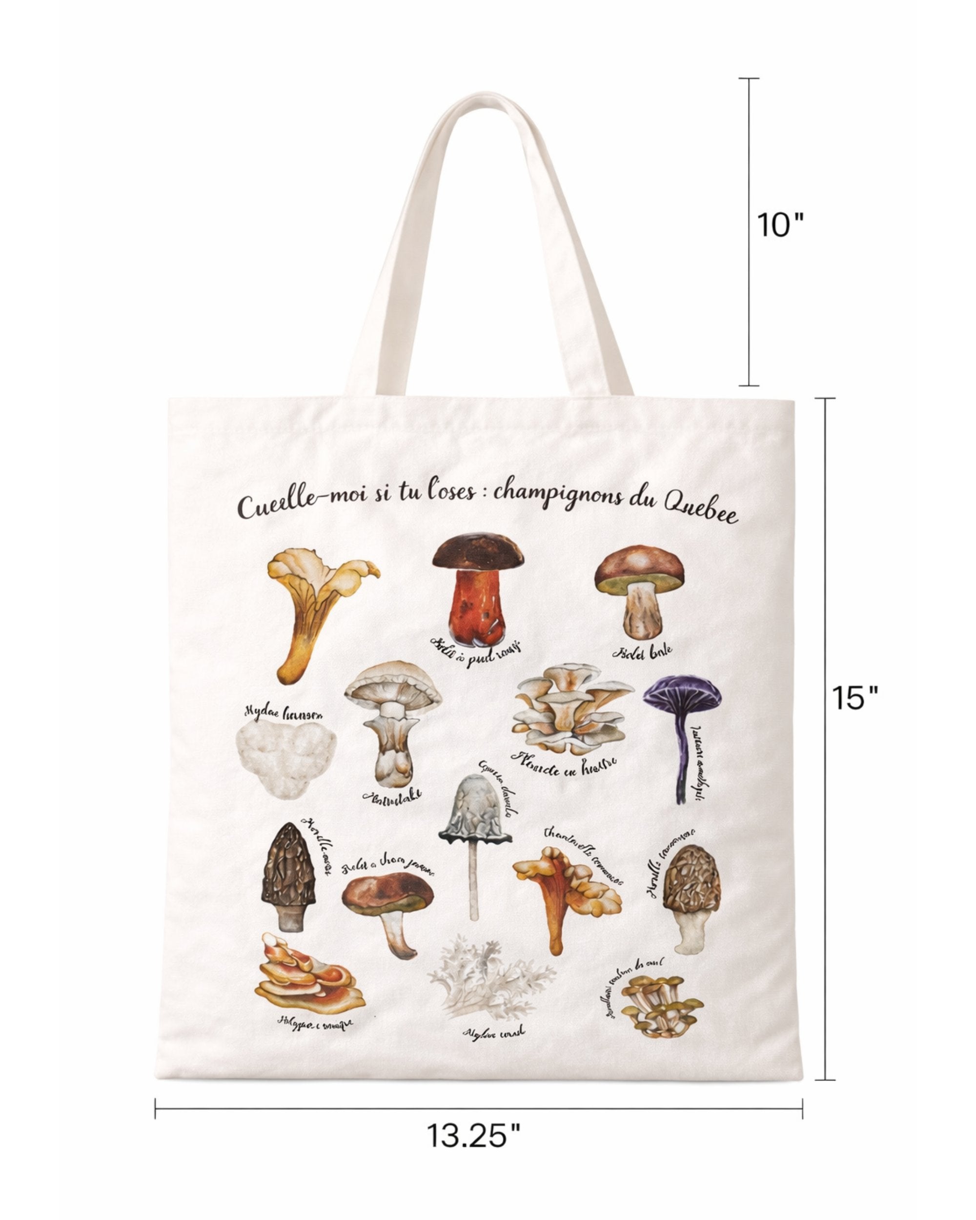 Reusable tote bag "Squirrel Poutine" - LB
