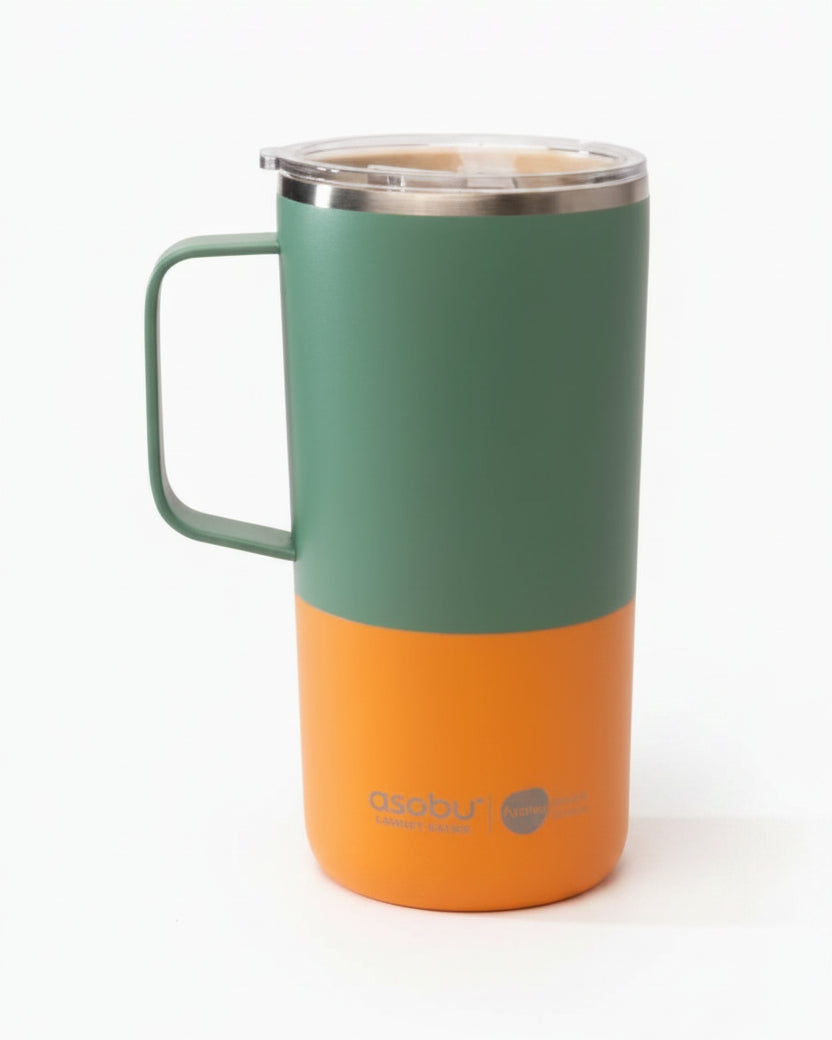 Tasse avec intérieur en céramique 20 oz - Pastel vert
